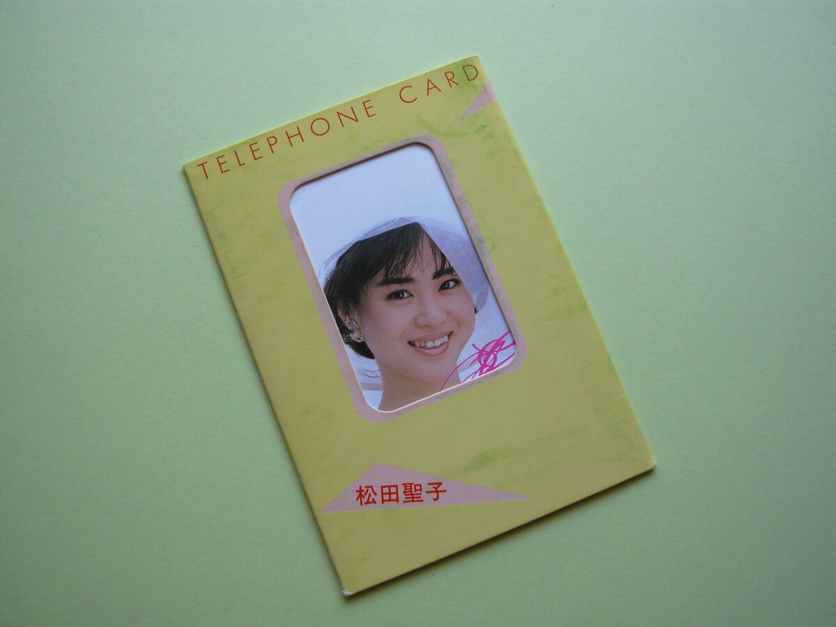 ◆ 松田聖子 台紙付きテレホンカード ◆拍卖