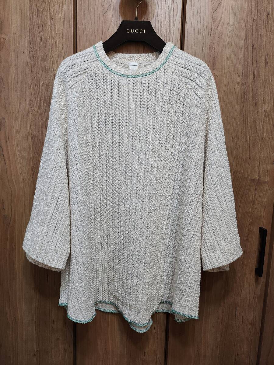 SHINYAKOZUKA シンヤコズカ シンヤ コズカ ニット トップス 半袖 ユニセックス メンズ レディース エクリュ shinya kozuka シンヤ コズカ拍卖