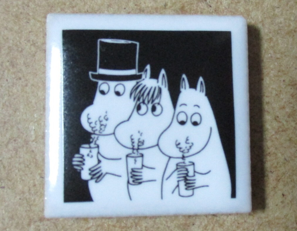 ☆彡 ムーミン タイル 【 ムーミンパパ フローレン ムーミン 】 アートタイル ミニタイル ☆彡拍卖