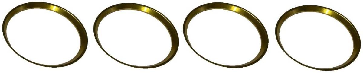 IDT ミニウエス付 マツダ NC ロードスター エアコンリング インテリアパネル イエロー エアコンカバー ディフューザーリング 4個セット拍卖