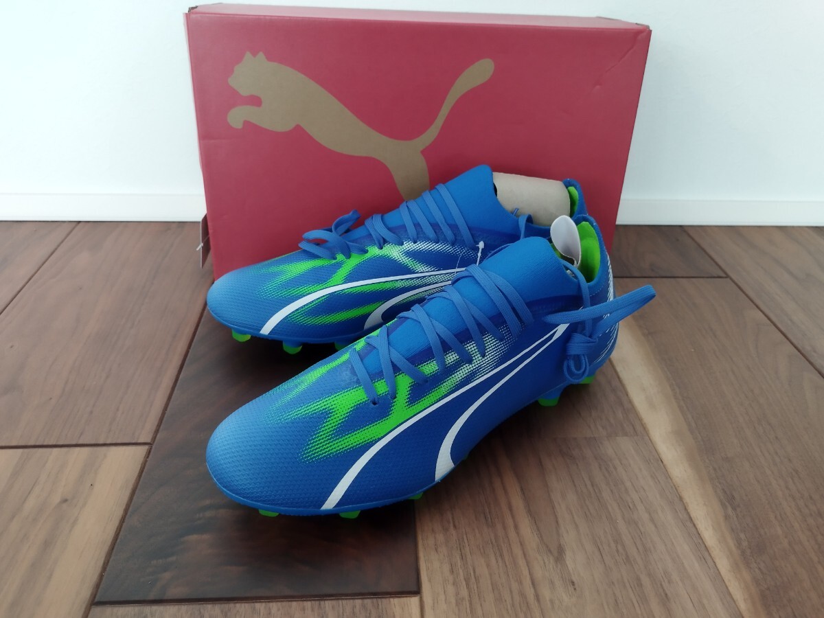 【新品特価!】ウルトラ マッチ HG/AG プーマ PUMA 107519-03 ウルトラブルー/27.5センチ拍卖