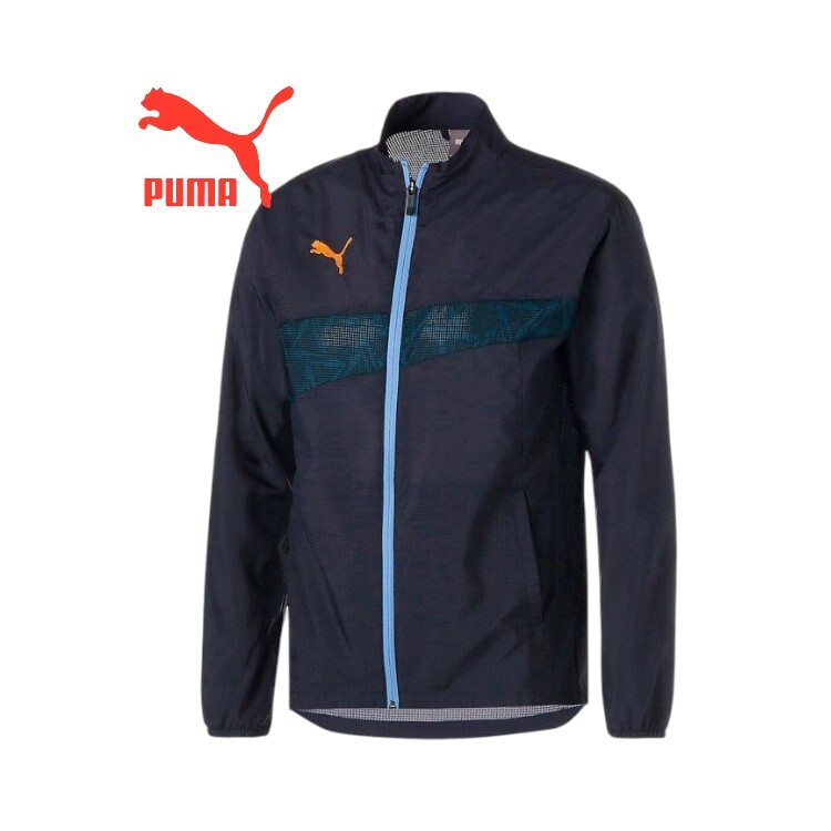 【新品特価!定価9350円が78%OFF!】PUMA プーマ23SS INDIVIDUAL トレーニング ハイブリッド ウーブンジャケット 658453-06/サイズS拍卖
