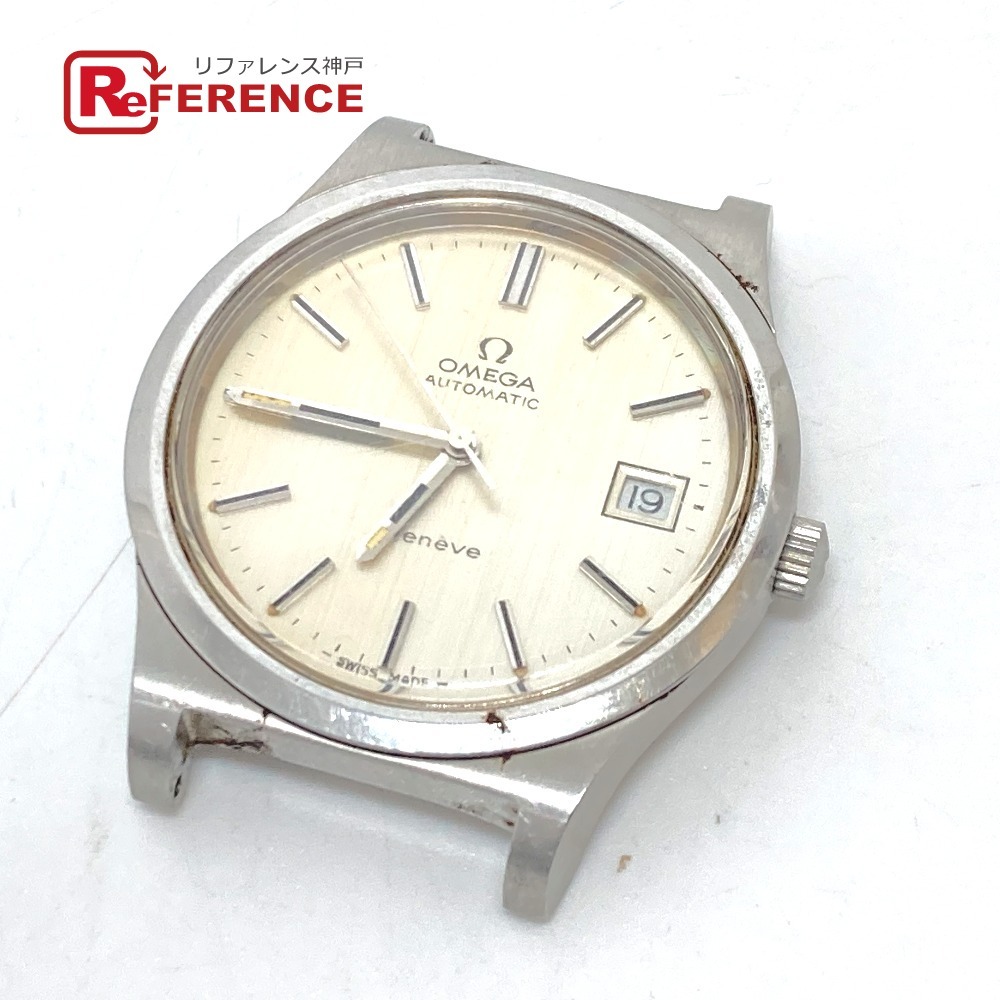 OMEGA オメガ ジュネーブ デイト 自動巻き 腕時計 シルバー メンズ【中古】拍卖