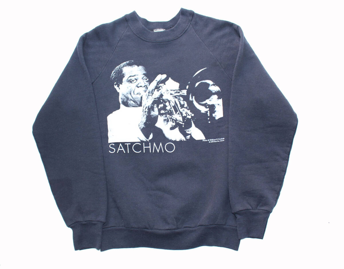 90’S SATCHMO CREWNECK JAZZ クルーネック拍卖