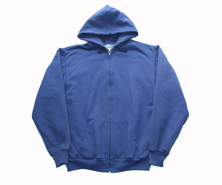 90’S THERMAL ZIP HOODIE サーマル ジップ パーカー拍卖