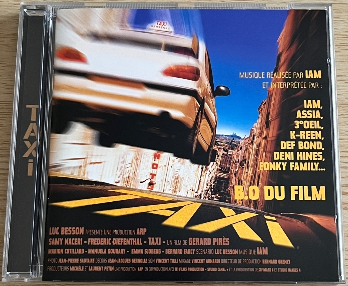 ★ 映画サントラ名盤CD 『 TAXi(タクシー) 』 外盤(輸入盤) フレンチ・ヒップ・ポップ リュック・ベッソン製作 ★廃盤!美品!希少!拍卖