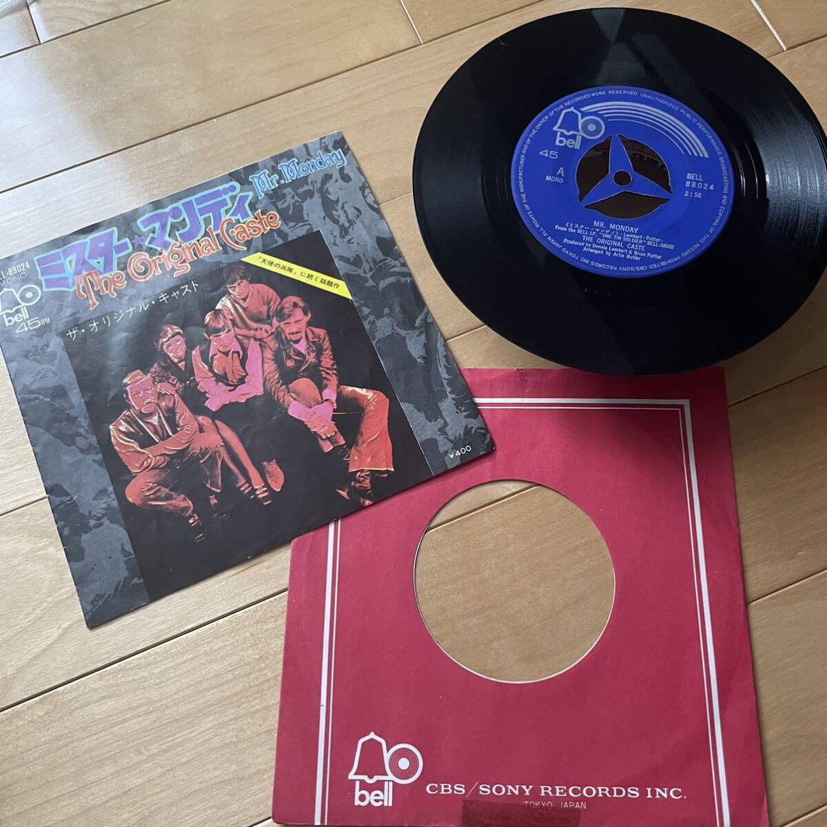 ザ・オリジナル・キャスト/ミスター・マンディ☆国内盤シングル BELL-88024/スイート・シカゴ■THE ORIGINAL CAST EP拍卖