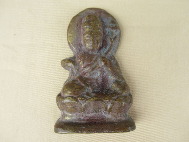即決■銅製 懐中仏 その4■時代 仏像 懐仏 す-68拍卖