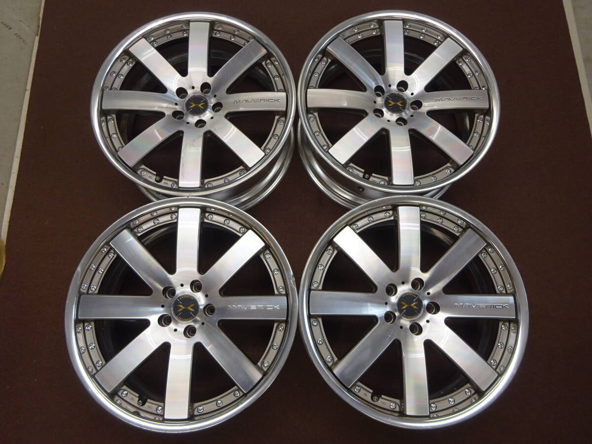 A-76 Weds マーベリック 508 R-S 20×8.5J ET37 PCD114.3 5H 4本 人気商品 VIP カスタム 車 等に是非 !拍卖