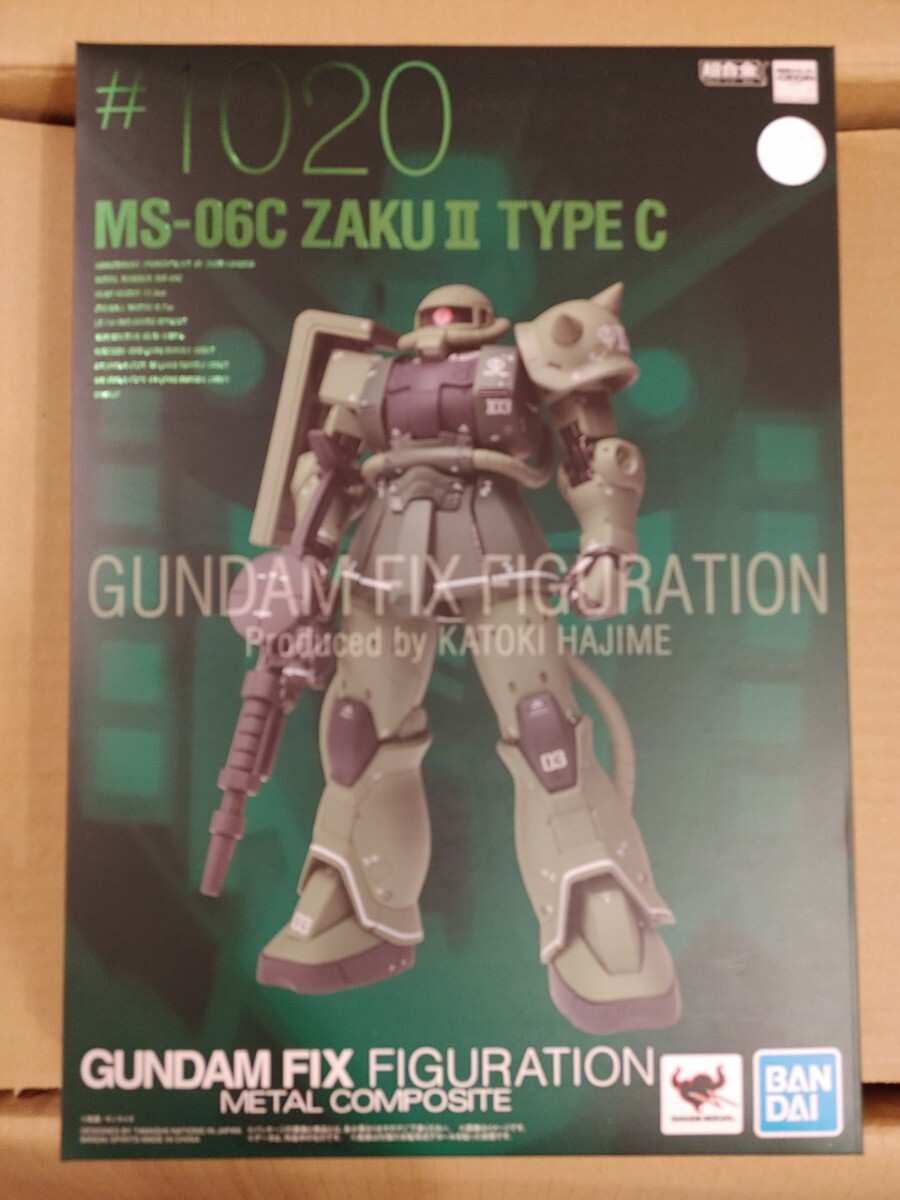 機動戦士ガンダム バンダイ GUNDAM FIX FIGURATION METAL COMPOSITE MS-06C ザクII C型 GFFMC 量産型ザク拍卖