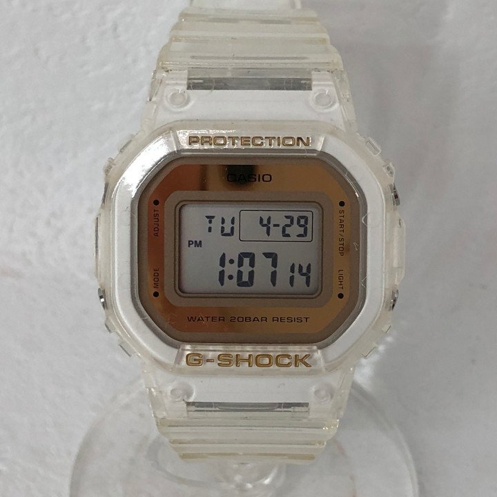 G-SHOCK Gショック GMD-S600SG ミッドサイズ クリア/ゴールド 腕時計 ユニセックス LH632025042903UK拍卖