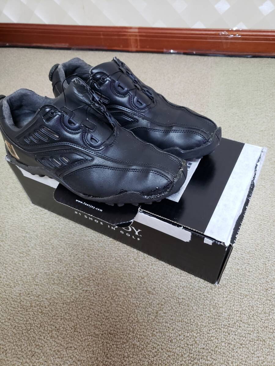 【あっ!】フットジョイ(EXL Boa)ゴルフシューズ24.5センチ 中古拍卖