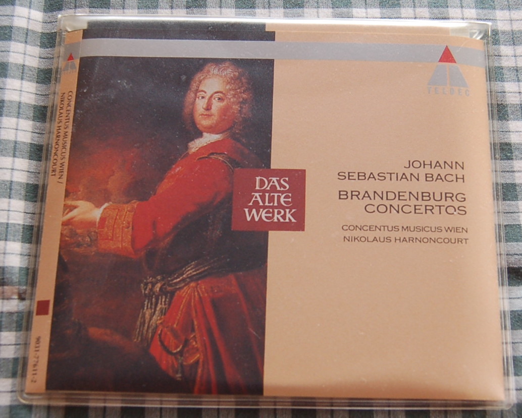 【送料無料】Harnoncourt アーノンクール【Bach Brandenburg concertos】2枚組中古美品拍卖