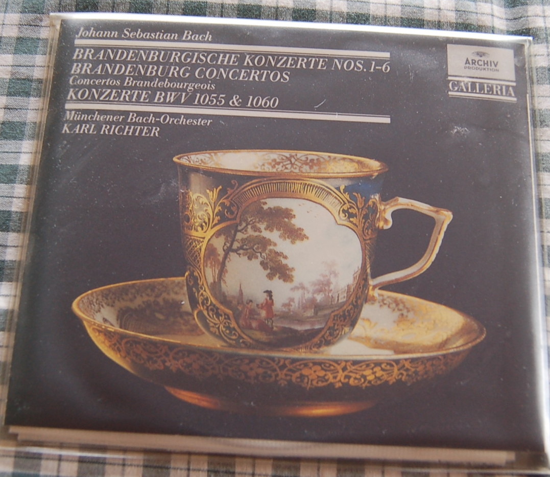 【送料無料】Carl Richter カール・リヒター【Bach Brandenburg concertos】2枚組中古美品拍卖