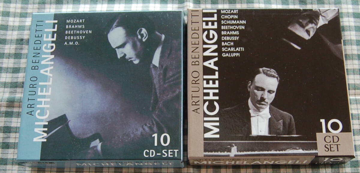 名演【送料無料】Arturo Benedetti Michelangeli ミケランジェリ【AURA CD10枚くみ X 2】20枚まとめて 中古美品拍卖