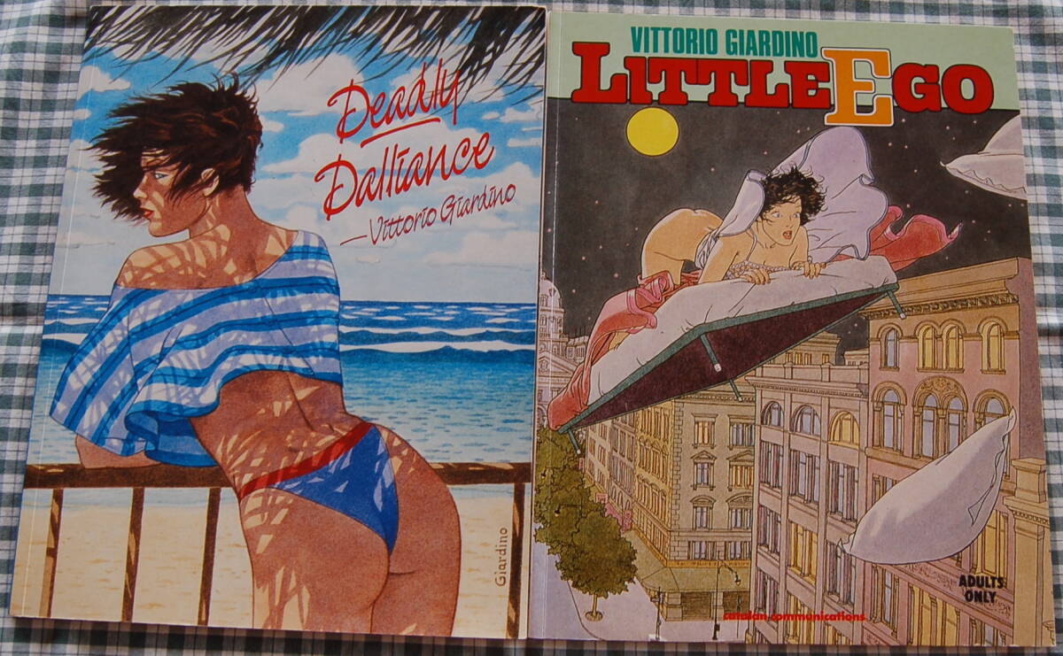 名作【送料無料】VITTORIO GIARDINO ヴィットリオ・ジャルディーノ【little Ego / DEADLY DALLIANCE】2冊まとめて中古美品拍卖