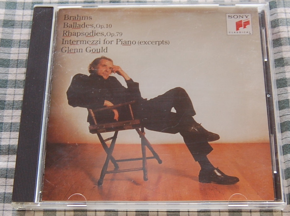 名演奏【送料無料】グレン・グールド Glenn Gould【Brahms: Ballades, Op.10, Rhapsodies, Op.79】中古美品拍卖