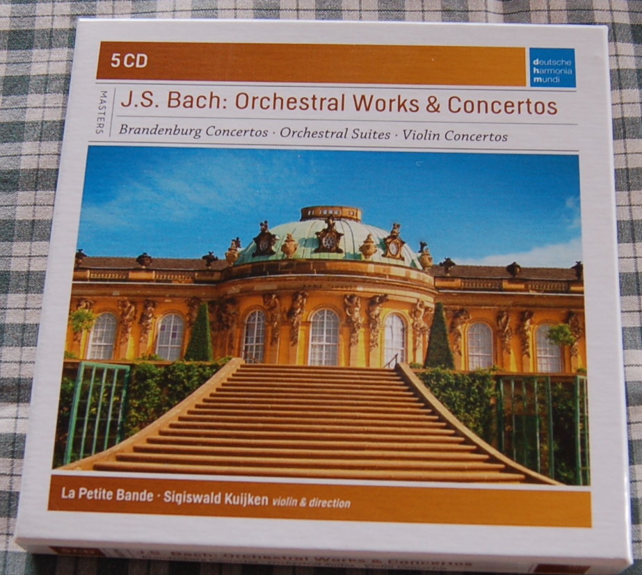 【送料無料】Sony 5枚組BOX【Bach Orchestral works and concertos】クイケン、La Petite Bande, Sigiswald Kuijken 中古美品拍卖