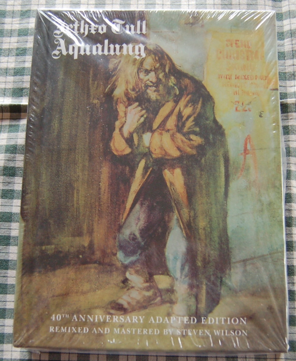 名盤・ハードカバー本仕様【送料無料】ジェスロ・タル Jethro Tull【Aqualung 2016 40th Anniversary Adapted Edition】2CD+2DVD 中古美品拍卖