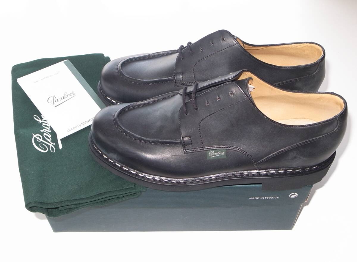 paraboot パラブーツ chambord シャンボード black UK8拍卖