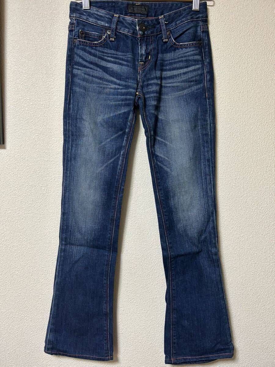 moussy/マウジー/ヴィンテージ/オレンジステッチ/サイズ24/タグなし、未使用/ジーンズ 拍卖