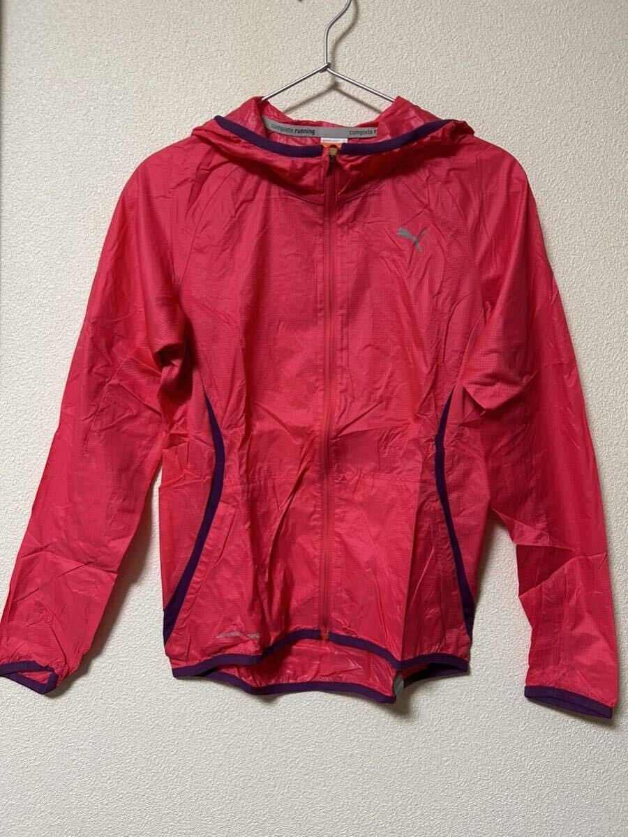 PUMA/ウィンドブレーカー/ピンク/ランニング用/S/タグなし未使用拍卖