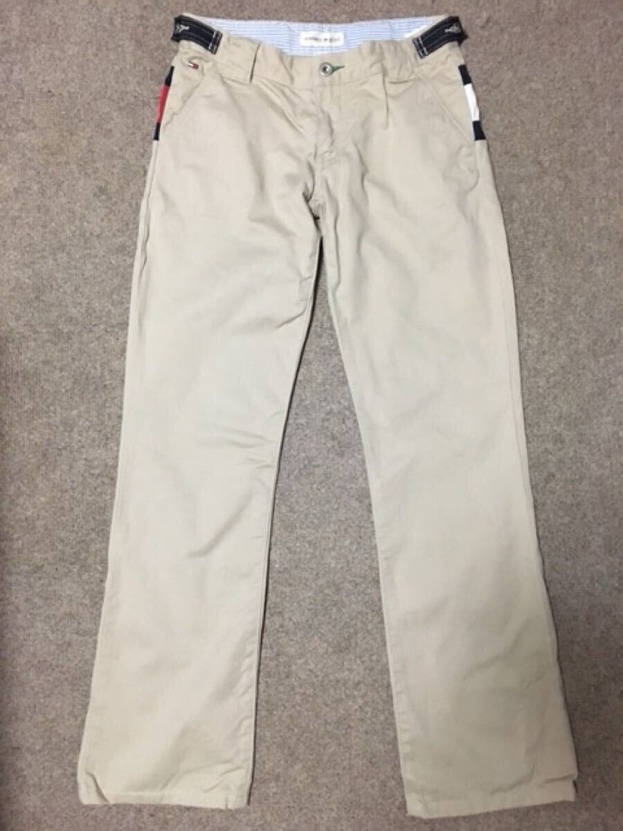 tommy girl/トミーガール/ストレートパンツ/ベージュ/サイズXS.XP(通常のSサイズ向け)/未使用拍卖