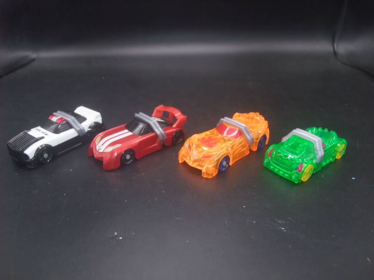 仮面ライダー タイプスピード ファンキースパイク マックスフレア ジャスティスハンター DX版シフトカー 4種拍卖