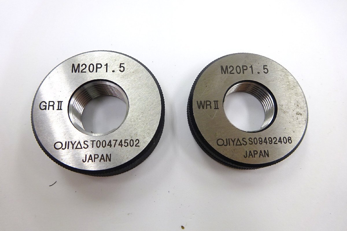 OJIYAS ネジリングゲージ M20×P1.5 GRII WRII 送料無料拍卖
