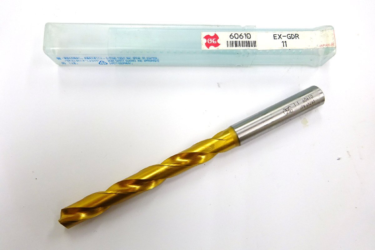 新古品 OSG ストレートシャンクドリル 11mm シャンクΦ12 送料無料拍卖