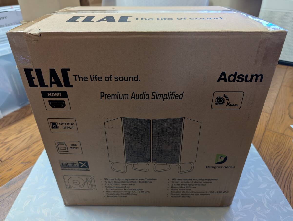 ELAC DEBUT ConneX DCB-41 DS Adsum スピーカー ハイレゾ yukimu ホワイト ツイーター凹み有拍卖