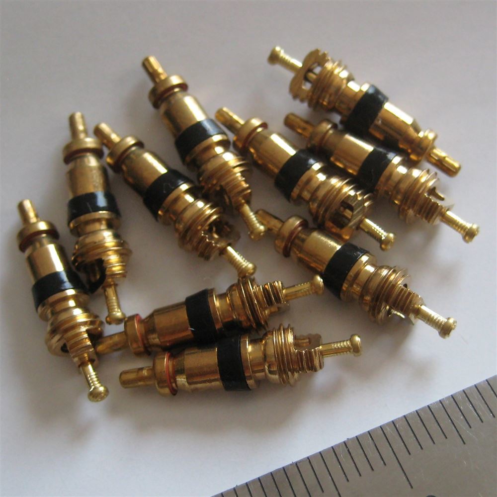 ★新価格★自動車チューブレスタイヤ用バルブコア★高性能ドイツ製★ALLIGATOR★エア抜け防止ムシ虫★未使用バルク新品★10個セット★拍卖