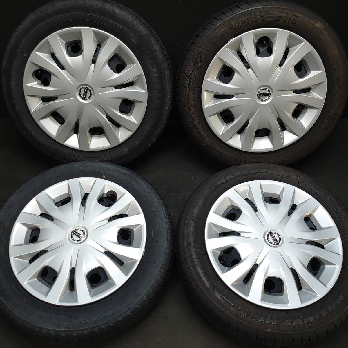★☆ ニッサン 純正 155/65R14 デイズ デイズルークス eKスペース eKワゴン eKクロス PCD100/+46 ミツビシ純正 #24280 ☆★拍卖