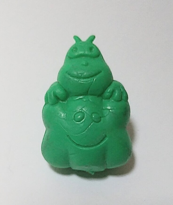 ☆1986年製☆当時物☆任天堂☆ファミコン消しゴム☆スーパーマリオブラザーズ☆ジュゲム☆緑色☆3㎝☆中古品☆拍卖