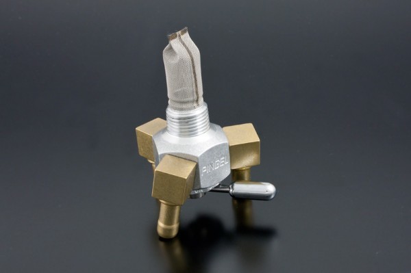 SALE!!◆ピンゲル◆GT380◆アダプター付 A1702C 44mm◆トリプル フロー3/8フューエルコック◆リザーブ無◆ PINGEL拍卖