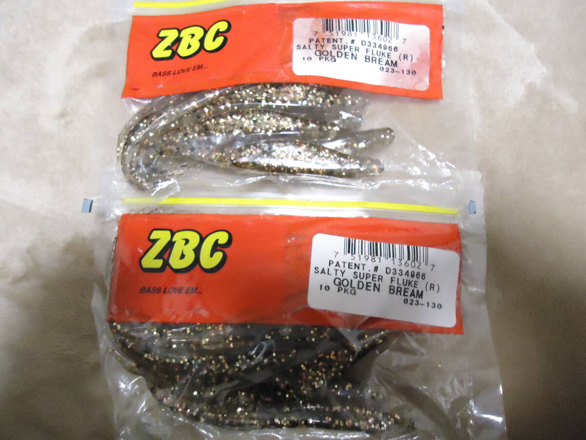 ズーム ソルティスーパーフルーク(GOLDEN BREAM) 未開封品2パック拍卖
