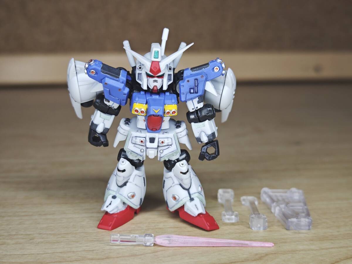 【済み入れ塗装済み】機動戦士ガンダム モビルスーツアンサンブル 24 ガンダム試作1号機フルバーニアン拍卖