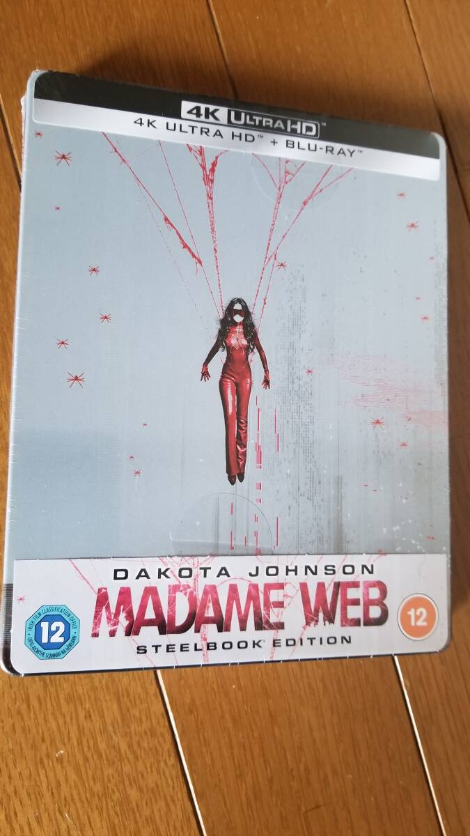 マダム・ウェブ スチールブック 4K UHD / ブルーレイ 英国版拍卖