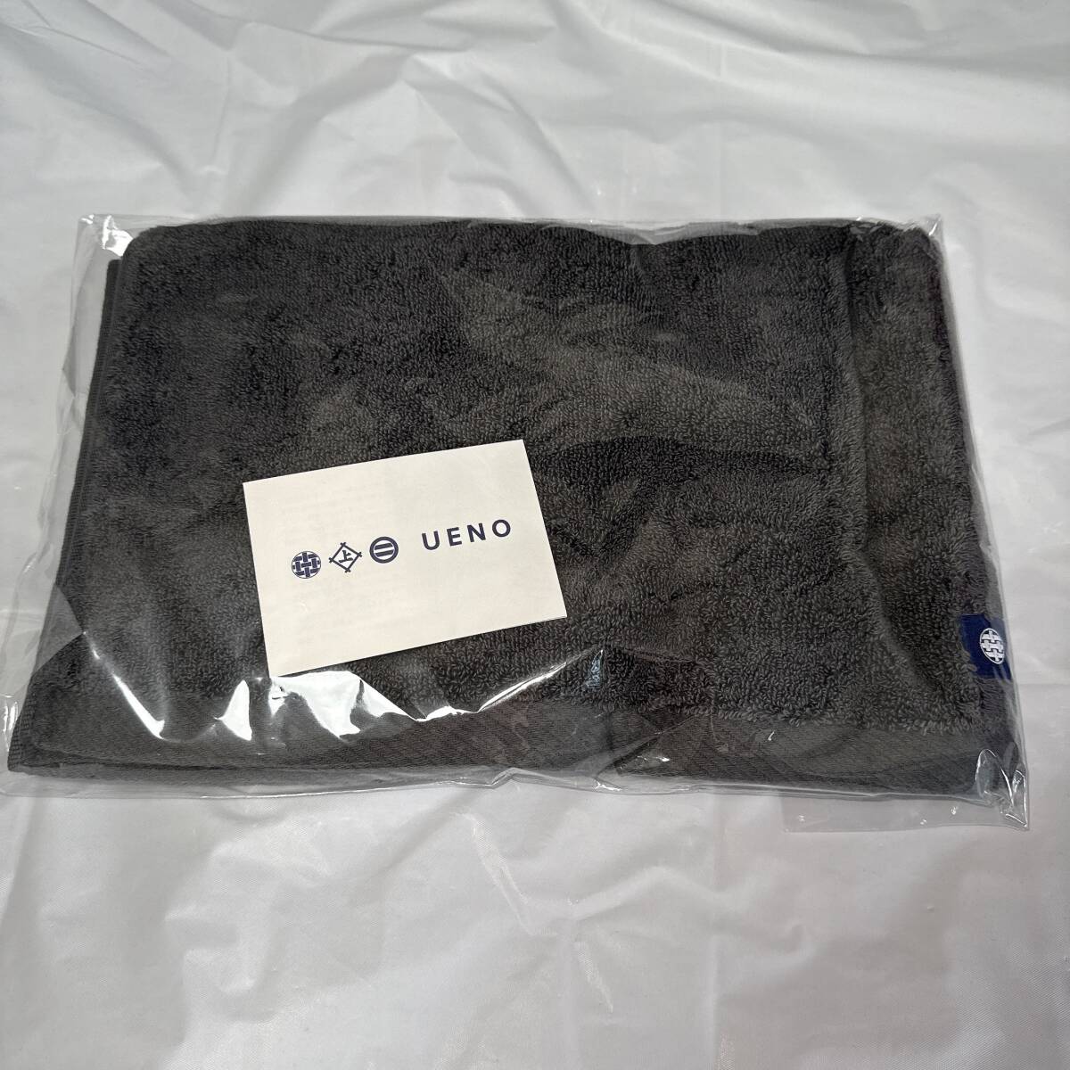 【新品未開封品】【上野 泉州タオル 日本製】フェイスタオル グレー 吸水 速乾 入浴 バスタイム 温泉 トラベル アウトドア拍卖
