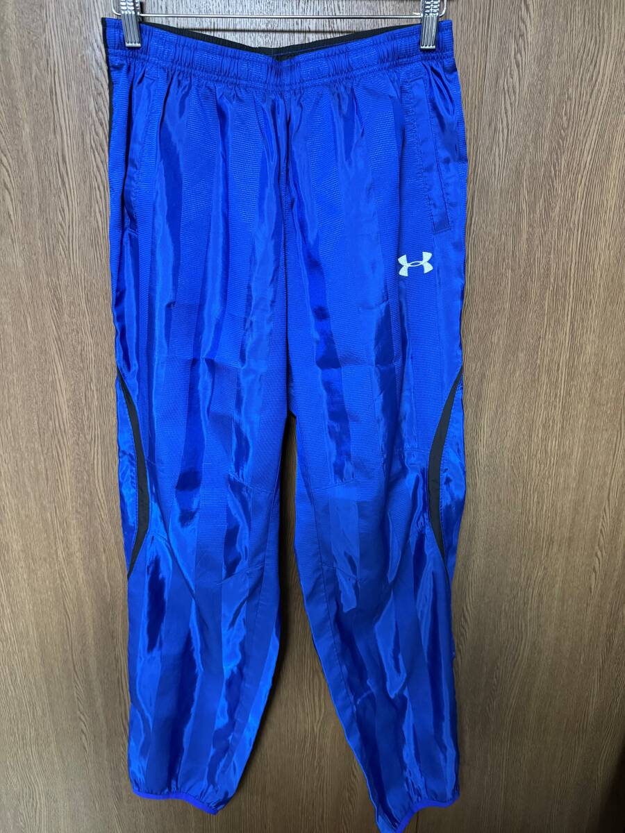 【極美品】Under Armour アンダーアーマー ピステパンツ ブルー LGサイズ サッカー 野球 トレーニング ジム スポーツウエア拍卖