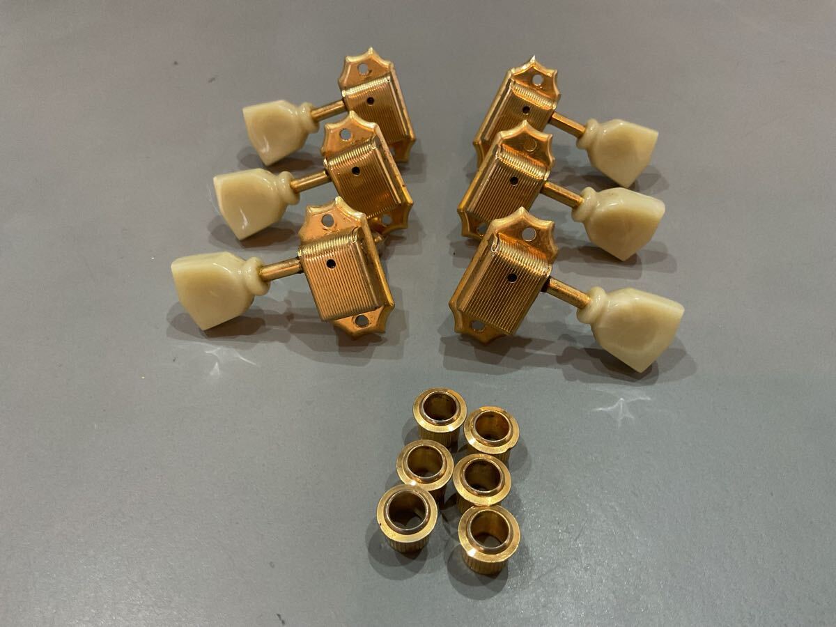キーストーン ゴールドペグ ES-345 350 アコースティック kluson クルーソン GOTOH グローバー ゴトー L3 R3 ペグ ギブソン Gibson拍卖