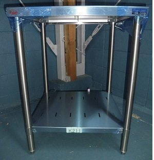 ★新品 幅600x600 ステンレス台 マルゼン BW-066N 作業台 調理台 店舗 厨房 業務用 ●送料込拍卖