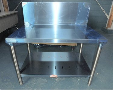 ★新品 幅900x600 ステンレス台 マルゼン BWG-096 ガス台 コンロ台 店舗 厨房 作業台 ●送料込拍卖
