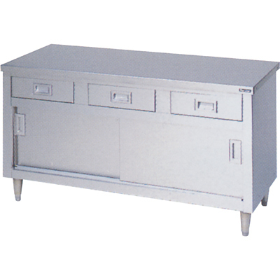 ★新品 幅1800x600 作業台 マルゼン BHD-186N 引出引戸付 ステンレス台 調理台 店舗 厨房 業務用●送料込拍卖