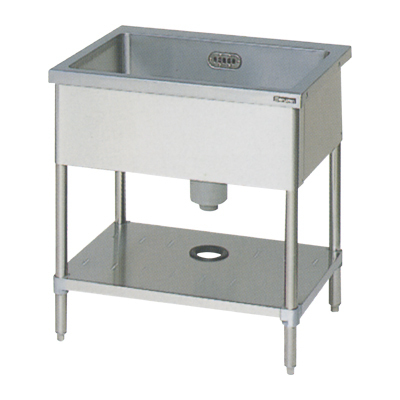 ★新品 幅900x750 業務用ステンレスシンク 一槽シンク 1槽シンク 流し台 マルゼン BS1-097N 店舗 ●送料込拍卖