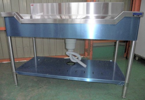 ★新品 幅1200x600x800 業務用ステンレスシンク マルゼン BSF1-126 舟形シンク 舟型シンク 一槽シンク 1槽シンク 流し台 店舗 ●送料込拍卖