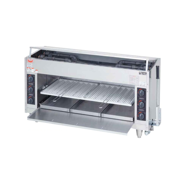 ★新品 グリラー 焼き物器 マルゼン MGK-124UB 上火式スピードグリラー 店舗 業務用 上火グリラー●送料込拍卖