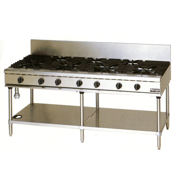 ★新品 ガステーブル マルゼン RGT-187D 業務用ガステーブルコンロ 7口コンロ 店舗 業務用 ●送料込拍卖