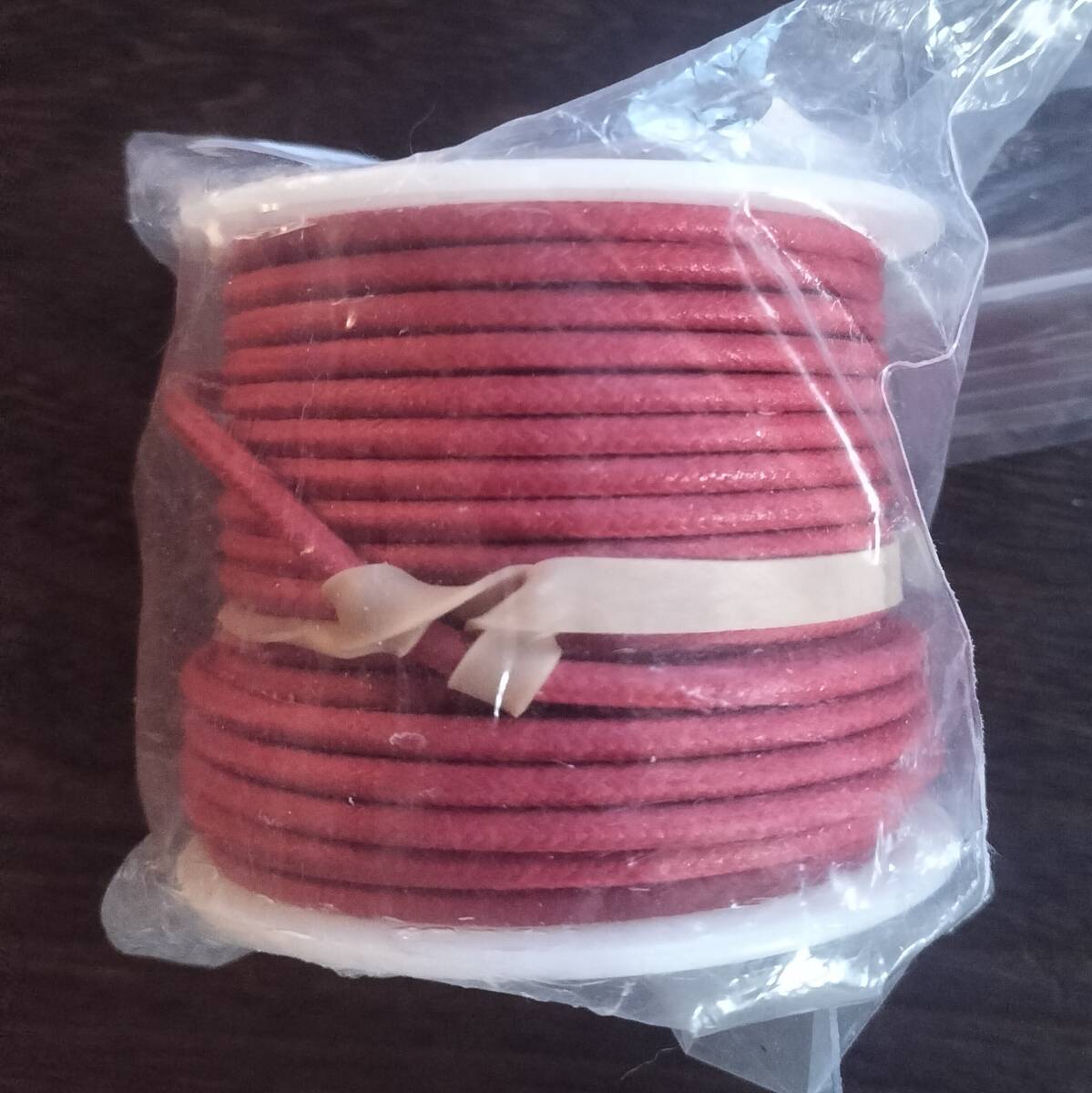 ECM ヴィンテージスタイル クロスワイヤー 単芯線 ギター/エフェクター自作用 配線材 15m ECM-SCCW-RD-15m コットンブレイズによる布被膜拍卖