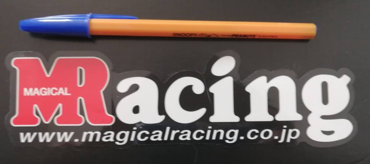 純正 Magical Racing マジカルレーシング ステッカー ロゴ デカール シール MR ラージサイズ拍卖
